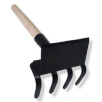 Kauptukas / grėblys su kotu 50cm