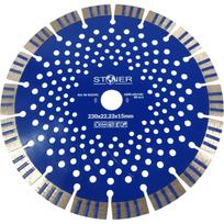 Deimantinis diskas segmentinis 230x22.2x15mm sausam pjovimui