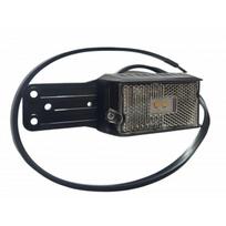 Žibintas LED 12V baltas su guminiu laikikliu