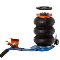 Pneumatinis domkratas su ratukais 3.5T 150-400mm + apsauginė guma