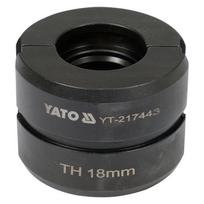 Indėklas matrica TH 18mm presavimo replėms