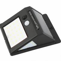 Sieninis žibintas su saulės baterijomis su judesio davikliu 6 SMD LED