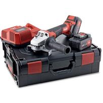 Akumuliatorinis kampinis šlifuoklis FLEX LBE 125 18.0-EC/5.0 Set