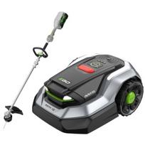 Belaidis vejos robotas EGO Power + AURA-R2 RMR3000 su priedais