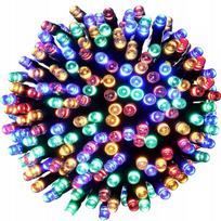 Girlianda 500LED juodu laidu Spalvota RGB
