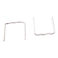 Plastiko suvirinimo kabės lygios 0.8mm 100vnt.