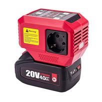 Akumuliatoriaus inverteris WORCRAFT 220V+USB 20V LI-ION