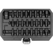 Smūginių antgalių rinkinys torx/hex/spline 1/2" 25vnt.