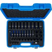 Smūginių ilgų ir trumpų galvučių rinkinys 1/2" 9-30mm 40vnt. 7280