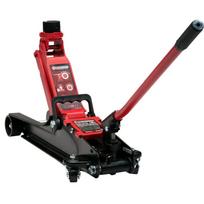 Hidraulinis domkratas su ratukais pažemintas sukama rankena 3T 85-380mm