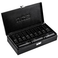 Smūginių ilgų galvučių rinkinys 1/2" 10-24mm 12vnt.