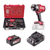 Akumuliatorinis smūginis veržliasukis 3/4'' 40V 2600Nm LI-ION WORCRAFT (XCUBE dėžė)