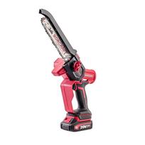 Akumuliatorinis grandininis pjūklas mini 8" su lagaminu 20V LI-ION WORCRAFT