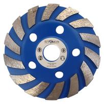 Deimantinis diskas šlifavimui segmentinis 125x22.2mm TURBO