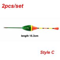 Outdoor Fluctuate Slip Drift Tube Mix Size Indicator Fishing Lure Floats Bobbers Light Stick Floats Style C