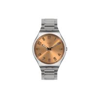 SWATCH Unisex 42mm Coffee Watch SS07S122G SS07S122G Coffee