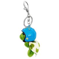 Helmet Sea Turtle Keychains Purse Bag Charm Keychain Plush Pendant Keyholder