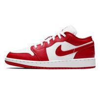 Jordan 1 Low Gym Red White GS 553560-611 36