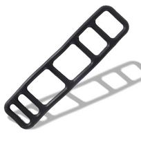 Bike Bicycle Cycling Silicone Elastic Strap for Car Driving Recorder Fixed Bandage Rearview Mirror DVR Fixing Rubber Band Strap gray