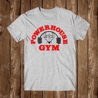 Men's and Women's T-shirts Powerhouse Gym XXXXL