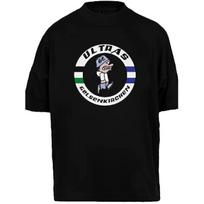 Ultra Gelsenkirchen T-Shirt for Oversized with Brand Logo Casual Round Neck Year Comfortable Wear Machine Washable All Fan Apparel Games Everyday S juoda