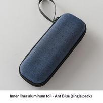 Pu Insulin Cooling Bag Thermal Insulated With Thermometer Display Glaciated Cold Storage Case Waterproof Cold Case A5