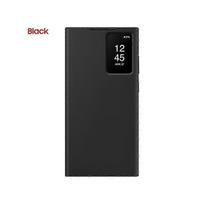 Smart View Wallet Flip Case for Samsung Galaxy S23 Ultra SM-S918B S-View Phone Case Cover