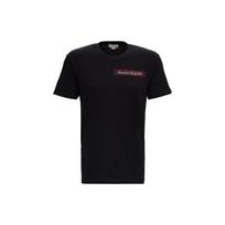 Alexander McQueen T Shirt Men's Black 642662-QTX74-0901 M juoda