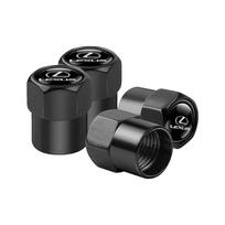 2026 Hot Interior Stickers 4pcs Car Wheel Tire Valve Caps Stem Case For LEXUS RX300 RX330 RX350 IS250 LX570 Is200 Is300 Ls400 Em WA1 gray