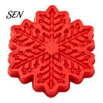 Handmade Garden Ornaments Stepping Stone Silicone Mold, Sunflower/Butterfly/Bee/Pumpkin/Snowflake/Mushroom/Fairy Paver Molds, Reusable Concrete E red