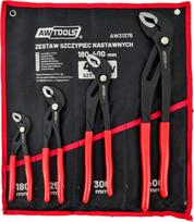 Awtools AW SET OF ADJUSTABLE PLIERS 4 pcs. (7/10/12/16")