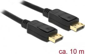 Delock 84862 DisplayPort cable 10 m Black