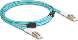 Delock Fiber Optical Cable with metal armouring LC Duplex to LC Duplex Multi-mode OM3 3 m