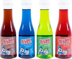 Fizz Creations SLUSH PUPPiE ORIG 4x180ml Syrup Set-BLR/STRW/C/LL