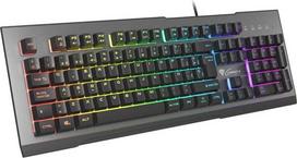 Genesis Rhod 500 RGB keyboard Gaming USB QWERTY Spanish Black, Grey