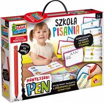 Lisciani Educational set Montessori Pen Writing school with 18 tablets