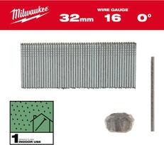 Milwaukee STUDS 16G/25mm/0° FOR M18 FN16GS /5000pcs.