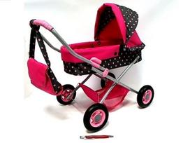 No Name Doll Cart Deep Sides Metal 40x60 cm Ewa WAKART 399040