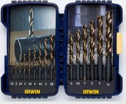 No Name IRWIN SET 15pcs. TURBOMAX 1.5mm, 2mm, 2.5mm, 3mm, 3.5mm, 4mm, 4.5mm, 5mm, 5.5mm, 6mm, 6.5mm, 7mm, 8mm, 9mm, 10mm