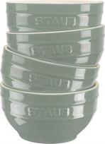 Staub Serving Set of 4 Bowls 12 cm, Eucalyptus