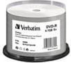 Verbatim DVD-RVERBATIM 16x Wide Printable Waterproof No ID Brand 43734