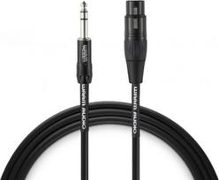 Warm Audio PREM-XLRF-TRSM-3 audio cable 0.9 m XLR 6.35mm TRS Black