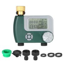 Programmable Digital Hose Faucet Timer Outdoor Battery Operated Automatic Watering Sprinkler System Irrigation Controller Garden gray