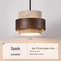 Dream Bubble Yellow Travertine LED Pendant Light