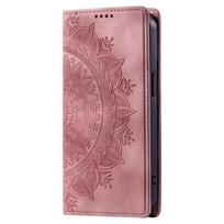 A70 A50 Wallet Case For Samsung Galaxy A50 A70 Magnetic Coque For Samsung A51 A71 A31 A41 A21s A40 A30s A20s Funda Leather Cases Galaxy A41 rožinė