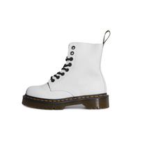 Dr. Martens 1460 Pascal Bex Pisa Leather Lace Up Boots 'White' Women's 27376113 37 balta
