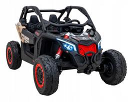 Vaikiškas elektrinis keturratis BUGGY CAN AM MAVERIC TurboRR 4x4, 24V, 800W, su nuotolinio valdymo pultu