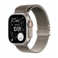 Išmanusis laikrodis APPLE Watch Ultra 3 GPS + Cellular, 49mm titano korpusas, kolo spalva