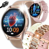 Išmanusis laikrodis CardioWatch ECG, HRV, širdies ritmo matavimas, lenkiškas meniu