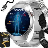 Išmanusis laikrodis CardioWatch EKG, cukraus matavimas, HRV, PL
